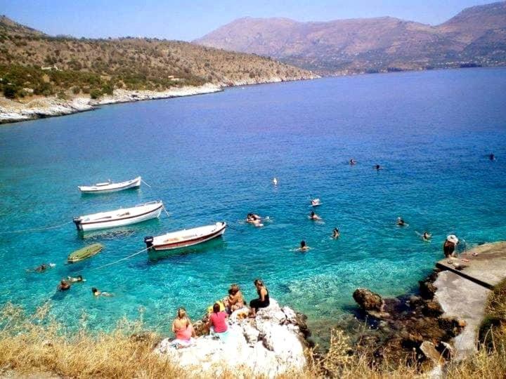 Villa Lagkadaki Sea View Argilia Экстерьер фото